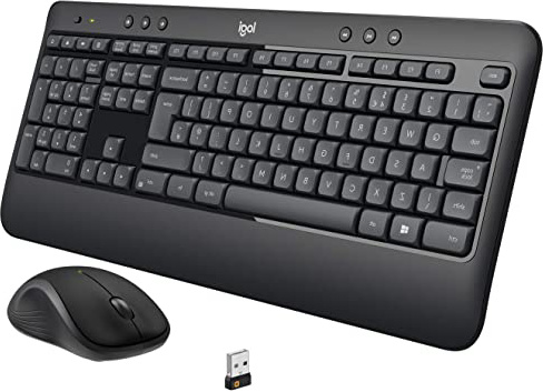 Logitech MK540 Pack Inalámbrico Teclado