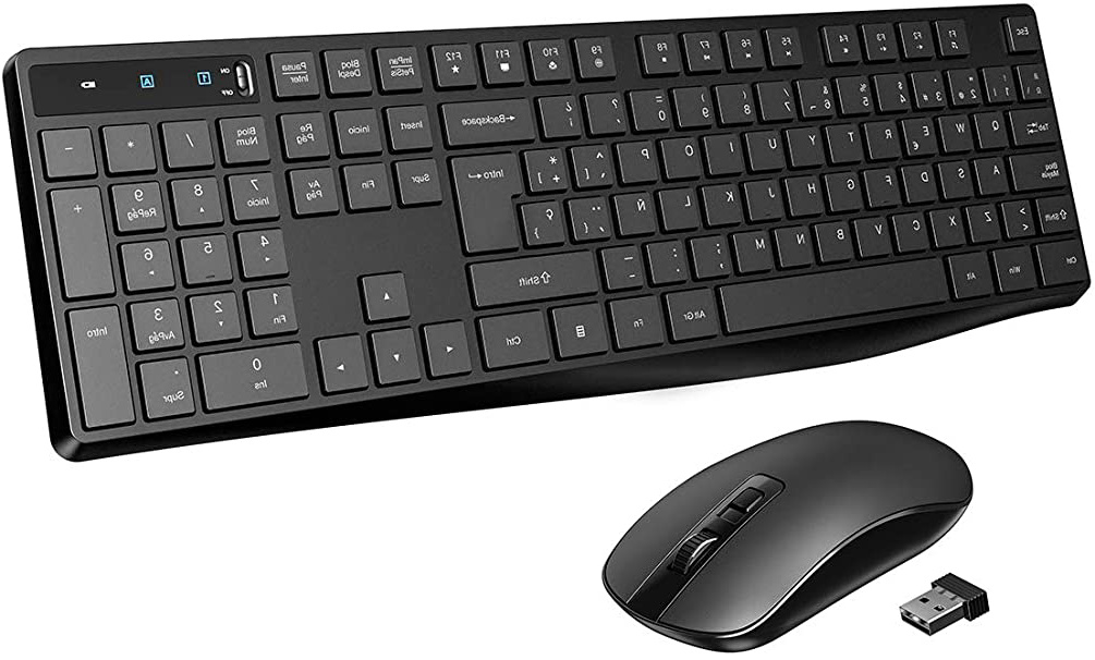 Combo Teclado y Ratón Inalámbrico