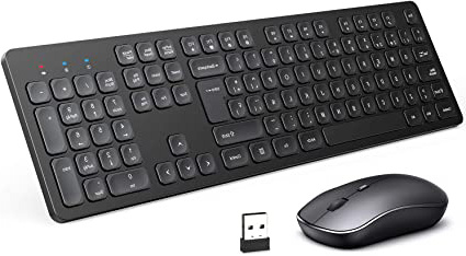 TedGem Teclado y Raton Inalámbrico,