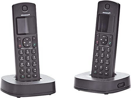 Panasonic TGC312SPB- Teléfono Fijo Inalámbrico