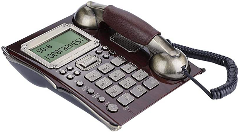 Demeras Teléfono Retro de Escritorio