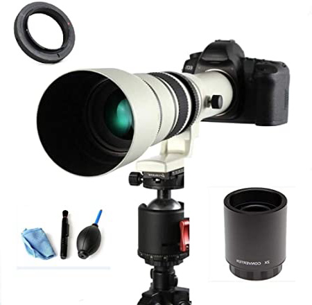 JINTU 500mm-1000mm F/8 Lente de