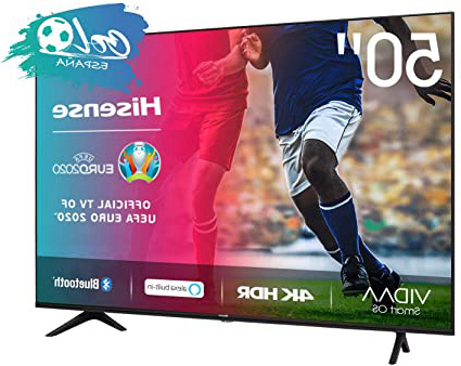 Hisense UHD TV 2020 50AE7000F - Smart TV Resolución 4K con Alexa integrada, Precision Colour, escalado UHD con IA, Ultra Dimming, audio DTS Studio Sound, Vidaa U 4.0