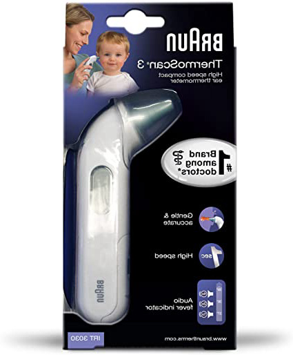 Braun irt3030 Thermoscan 3 por infrarrojos termómetro