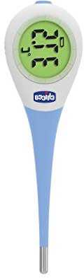 Chicco Flex Night - Termómetro digital ultrarrápido y pantalla retroiluminada
