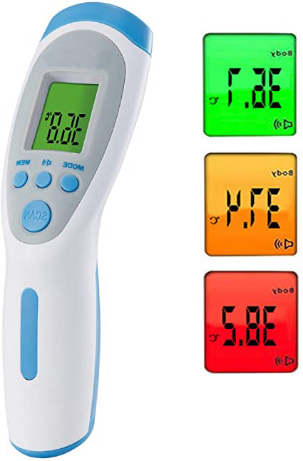 Termómetro digital de infrarrojos sin