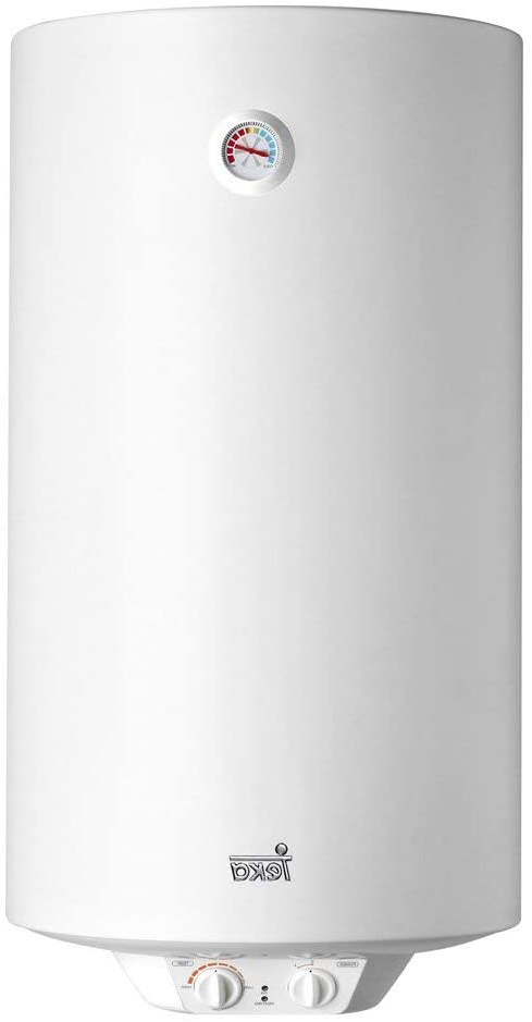 Teka - Termo Electrico Ewh100, 100L, Blanco, 450X886, Tanque Esmaltado, Resistencia Ceramica, Termostato Temperatura 30-75º, 1500W