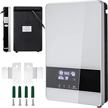 Bisujerro 18 KW Calentador de Agua Instantáneo 380W Calentador de Agua Eléctrico Hot Water Heater para Uso en Cocina o en Baño (18KW)
