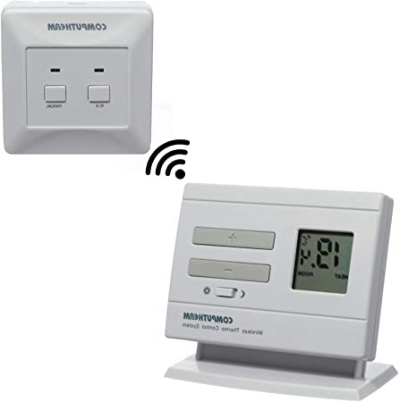 COMPUTHERM Q3RF termostato digital inalámbrico inteligente de calderas para interiores, aire acondicionado y suelo radiante con regulador inalámbrico