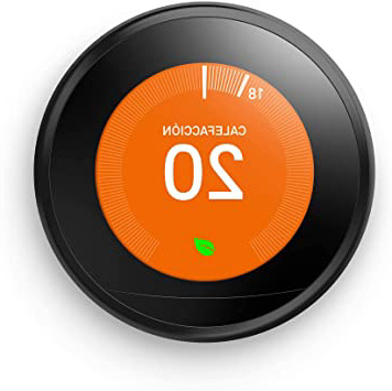 Google Nest Learning Thermostat Negro,