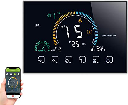Decdeal Termostato Wifi para Calefacción