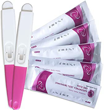 5 Pruebas de Embarazo Hcg,