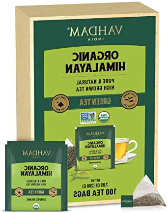 VAHDAM, Hojas de Té Verde