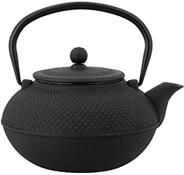thekitchenette 7321423 tetera hierro fundido negro