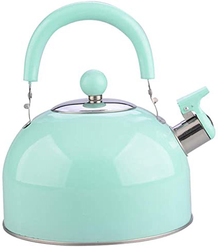 UPKOCH Silbato tetera de acero