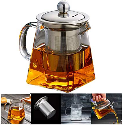Tetera de cristal 350 ML