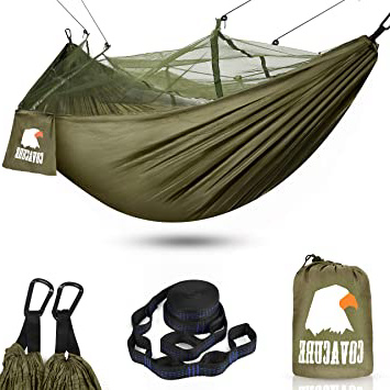 COVACURE Camping Hamaca con Mosquitero,