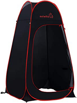 WolfWise Tienda De Campaña Pop Up Tiendas instantáneas Carpas Vestidor Vestuario Espacioso para Camping Ciclismo Baño Ducha Playa