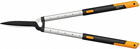 Fiskars 1013565 Cortasetos telescópico, Negro