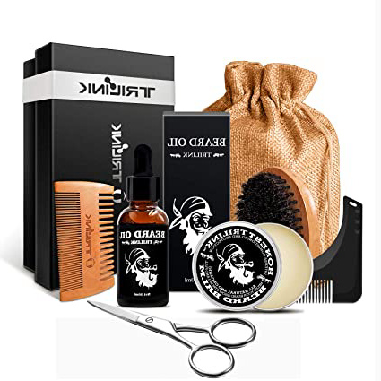 







Kit Barba Cuidado para Hombre con Aceites para Barba, CeraBálsamo Barba y Bigote, Cepillo Barba, Peine Barba, Tijeras AceroInoxidable, Plantilla Para Barba - Juego de regalo perfecto para hombres






