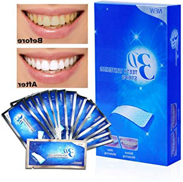 Tiras de blanqueamiento dental, tratamiento de blanqueamiento dental con esmalte dental para el kit de blanqueamiento sin peróxido de sonrisa, eliminación profesional de manchas de dientes 28 Tiras