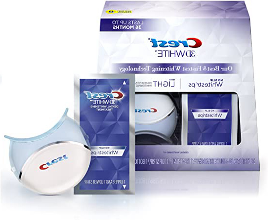 Crest Tiras blanqueadoras con los dientes ligeros, 10 ct.