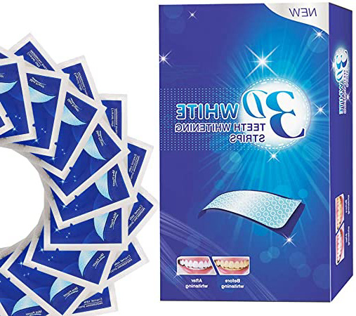 28 blanqueador de dientes tiras, iFanze Tiras Blanqueadoras, blanqueamiento de dientes, blanqueador de dientes, Tiras de Blanqueamiento Dental, Reduce Sensibilidad Dental, Elimina Manchas Dentales