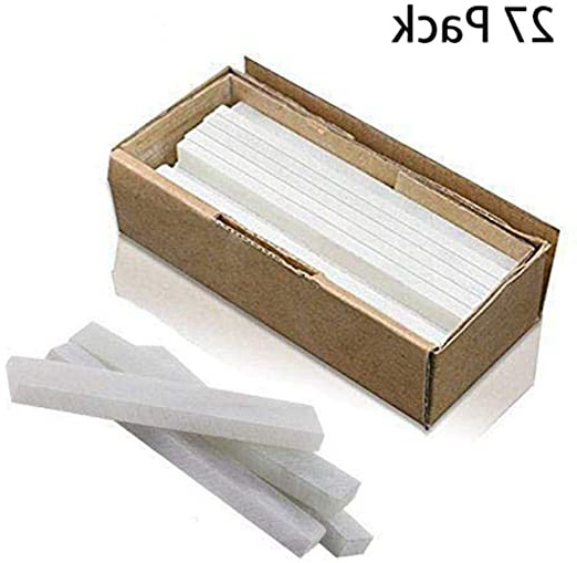 heresell 27 Piezas de esteatita Blanca Natural Plana Herramientas Profesionales para marcar Textiles Hacer Marcas Removibles en Hierro Fundido de Acero