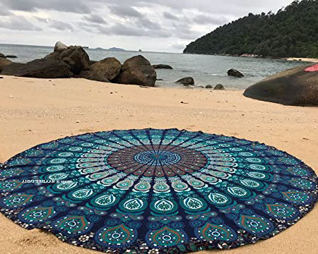 raajsee Tela Redonda de Mandala,