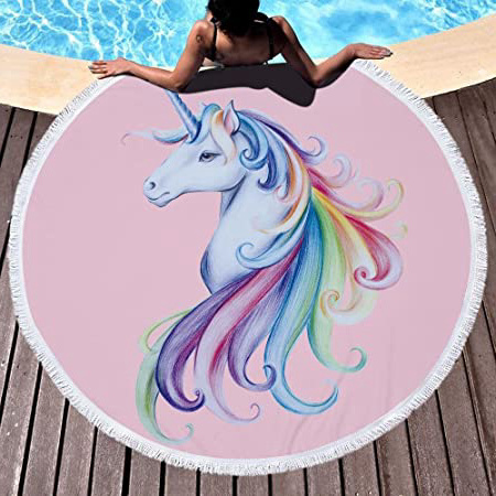 Marber Toalla de Playa Unicornio