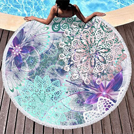 Toalla de playa con diseño