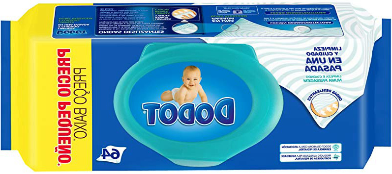 Dodot Toallitas Recambio - 64 unidades