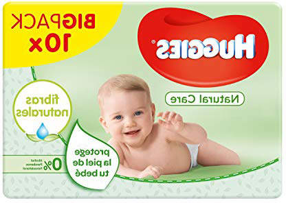 Huggies Natural Care - Toallitas para bebé, 560 toallitas