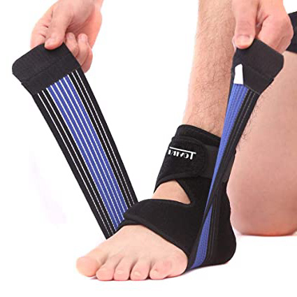 TOVIKI Tobillera Deportivas Estabilizadora Doble Ajuste Tobillo de Protección para Esguince en Práctica y Actividades Diarias Mujeres Hombres