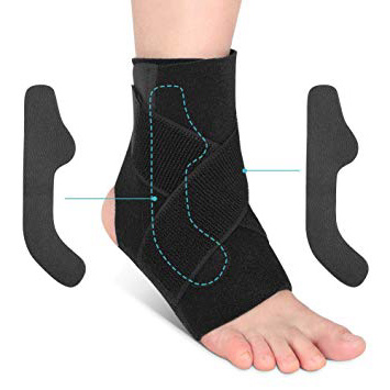 Soporte de Tobillo, Tobillera Ajustable, Tobillera para Tendinitis, Tobillera Estabilizadora para la Recuperación de Lesiones, Alivio del Dolor Crónico de Tobillo, Artritis, Tendinitis, 1 pieza
