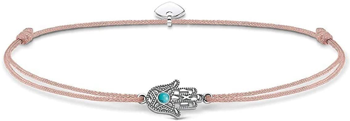 
                
                    
                    
                

                
                    
                    
                        Thomas Sabo - Pulsera para Tobillo de Mujer "Little Secret Mano de Fátima", Plata de Ley 925, Beige
                    
                

                
                    
                    
                
            