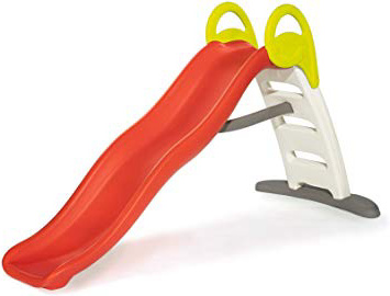 Smoby-Tobogán Infantil Funny II (820402), Color Rojo