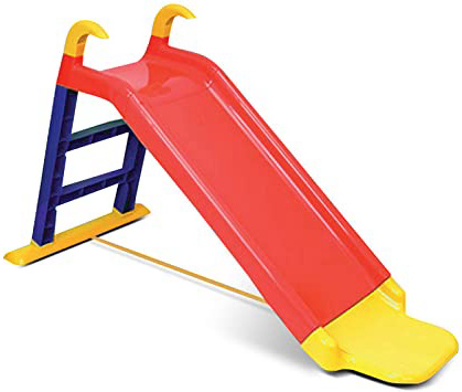 KitGarden Tobogán con Escalera + extensión, Rojo, Children Slide, Color (Grupo F. Burgos 22-984)