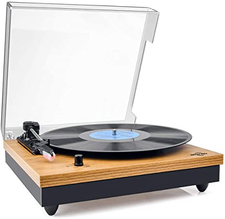 Tocadiscos, VIFLYKOO Tocadiscos Bluetooth para