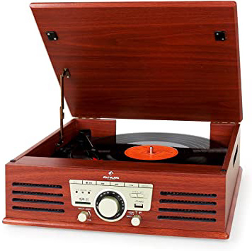 auna TT-92W - Tocadiscos, Reproductor