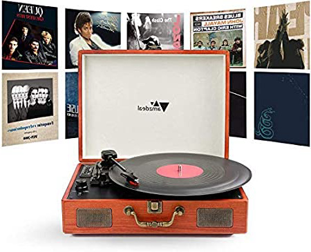 Tocadiscos, amzdeal Tocadiscos de Vinilo