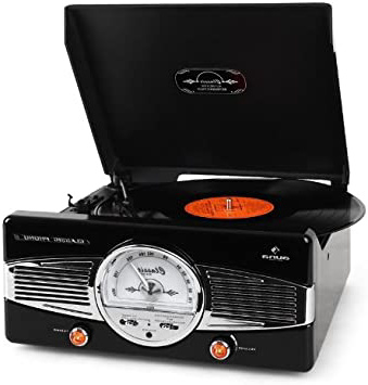 AUNA MG-TT-82B - estéreo, Tocadiscos,