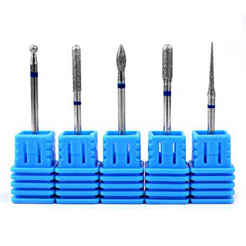 Babysbreath17 Broca de clavo de tungsteno Girar Burr Milling Cutters Bits para uñas Salón Manicura Pedicure Professional Nail Art Tools 5pcs