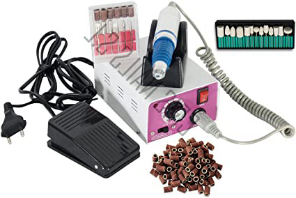 
                
                    
                    
                

                
                    
                    
                        Crisnails® Torno de Uñas Profesional para Manicura y Pedicura 25.000rpm, Incluye 13 Puntas y 20 Cilindros
                    
                

                
                    
                    
                
            