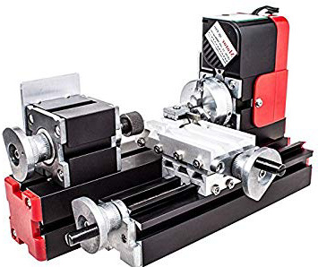 Herramienta de bricolaje motorizado Mini amoladora torno metalmecánica carpintería metálica para la educación de la naturwissenschaften hobby modelo