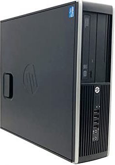 HP Elite 8200 - Ordenador de sobremesa (Intel Core I5-2400 Quad Core, 8GB Ram,HDD de 250 GB, Lector DVD, Sistema OPERATIVO Windows 10 Pro Original) Negro (Reacondicionado)