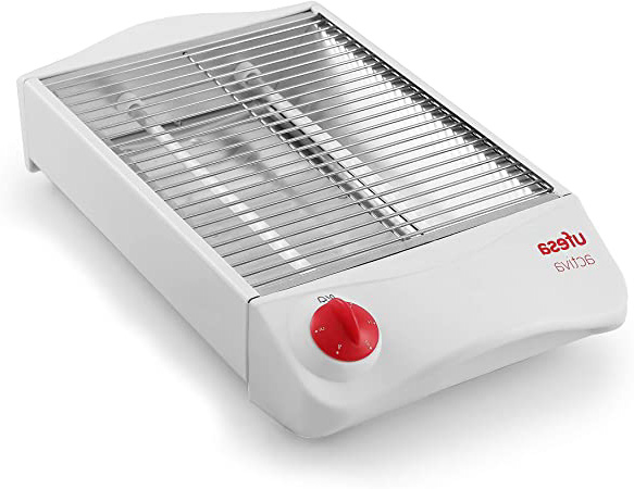 Ufesa TT7913 Activa - Tostador plano, 650W, Selección grado de tostado, Bandeja recogemigas
