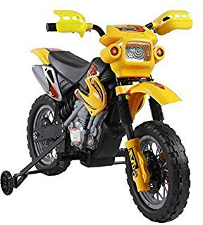 Moto Electrica Infantil Bateria Recargable Niño 3 + Años Cargador 2 Ruedas 2.5KM/h