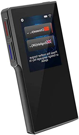 Traductor Instantáneo de voz con 70 Idiomas, Traductores electrónicos Instant Translator con Traductor de Pantalla Táctil de 2,4 Pulgadas Tiempo Real Portátil Voyager Negocios en el Extranjero