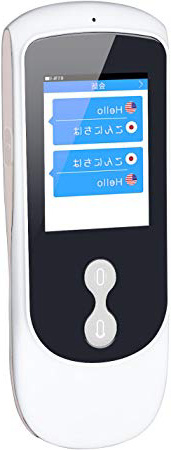 AIXUNYI Traductor Instantaneo de Voz, Traductor Electronico de Idiomas 39 idiomas Pantalla Táctil IPS de 2,4 Pulgadas WiF Traducción en Tiempo Real Portátil para Viaja Estudio Negocio Color Blanco